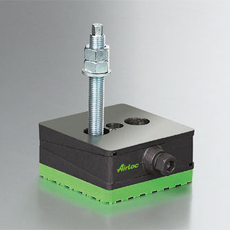 Piede di macchina - 450.1-VRC series - AirLoc AG - in elastomero / antivibrazioni / avvitabile
