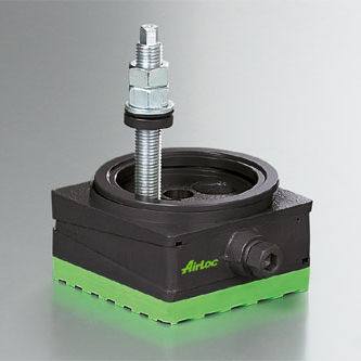 Piede di macchina - 204-VRKC series - AirLoc AG - in elastomero / fisso / per fissaggio a terra