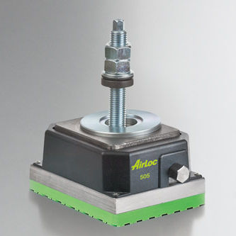 Piede di macchina - 505.1-VRKC series - AirLoc AG - in elastomero / antivibrazioni / regolabile