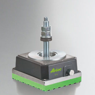Piede di macchina - 515.1-VRKC series - AirLoc AG - in elastomero / antivibrazioni / regolabile