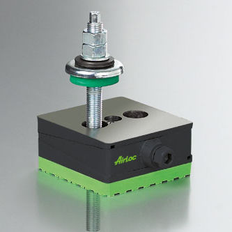 Piede di macchina - 214-VRC series - AirLoc AG - in elastomero / antivibrazioni / avvitabile