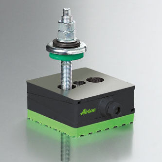 Piede di macchina - 215-VRC series - AirLoc AG - in elastomero / antivibrazioni / avvitabile
