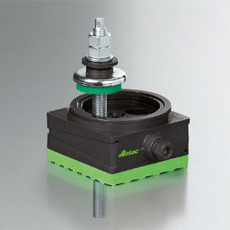 Piede di macchina - 216-VRKC series - AirLoc AG - in elastomero / antivibrazioni / avvitabile