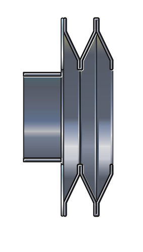 Soffietto rotondo - max. 10 m, ø 20 - 400 mm - EITEC - in gomma / a disco / per macchina