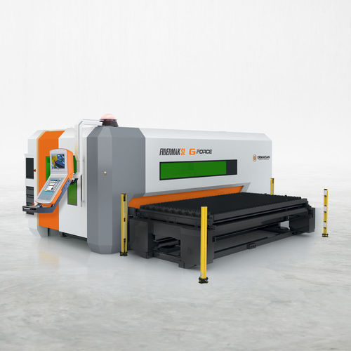Macchina da taglio laser a fibra - FIBERMAK SL G-FORCE - ERMAKSAN - laser 2D / per alluminio / per acciaio inossidabile