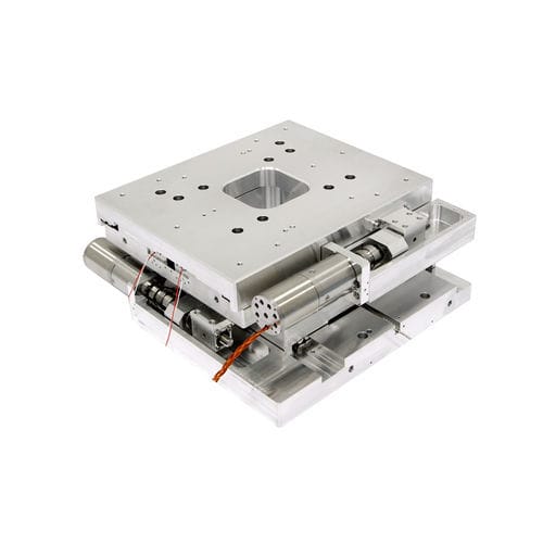 Piastra di nanoposizionamento XY - KLT300 series - Steinmeyer Mechatronik GmbH - a motore / 2 assi / vuoto-compatibile
