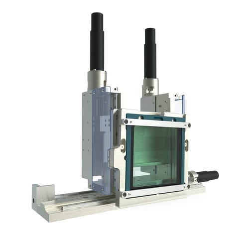 Sistema di posizionamento XY - 786001:002.26 - Steinmeyer Mechatronik GmbH - verticale / lineare / per manipolazione di wafer