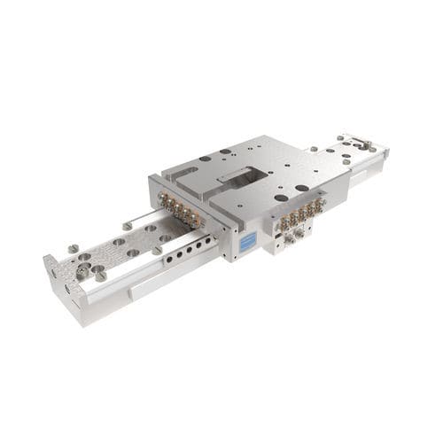 Piastra di nanoposizionamento vuoto-compatibile - LA97 series - Steinmeyer Mechatronik GmbH - lineare / piezoelettrica / 1 asse