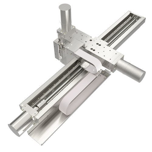 Sistema di posizionamento sotto alto vuoto - LA80-2LA95 - Steinmeyer Mechatronik GmbH - multiasse / 3 assi / XY