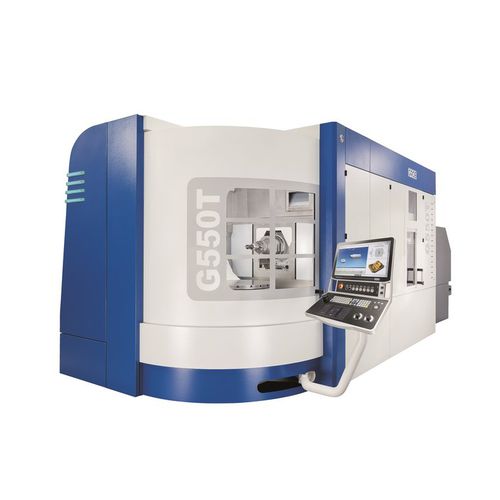 Centro di tornitura-fresatura CNC - G550T - GROB-WERKE - universale / 5 assi / a mandrino