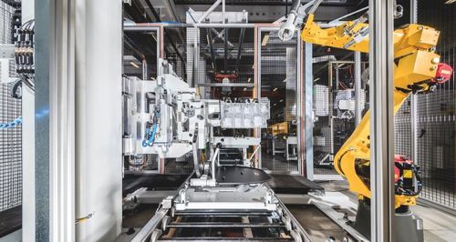 Unità di assemblaggio robotizzata - GROB-WERKE - per applicazioni industriali / flessibile