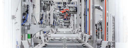 Linea di assemblaggio automatizzata - GROB-WERKE - per testata cilindrica