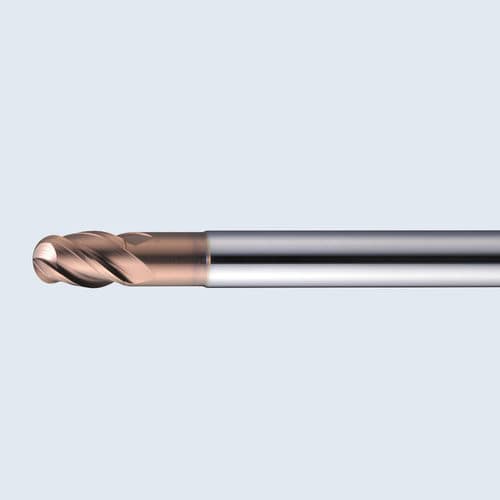 Fresa di testa semisferica - EHHBE-TH3 - MOLDINO Tool Engineering Europe GmbH - a codolo / integrale / di sgrossatura