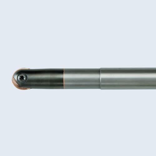 Fresa emisferica - ABPF series - MOLDINO Tool Engineering Europe GmbH - a inserti / di finitura / con rivestimento in diamante