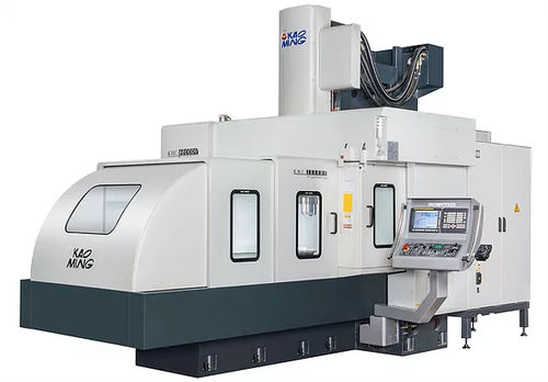 Centro di lavoro CNC 3 assi - KMC-DV series - KAO MING - verticale / per materie plastiche / a doppia colonna