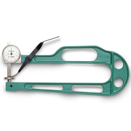 Misuratore di spessore portatile - CORDIX - KORDT - portatile / con quadrante
