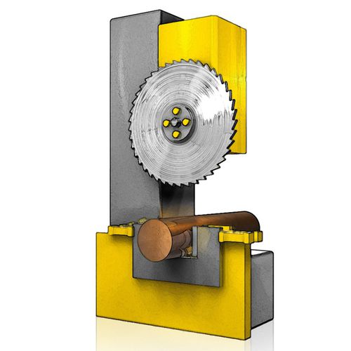 Troncatrice - KSA 710 Cu, KSA 1010 Cu - LINSINGER - verticale / per metalli non ferrosi / automatica