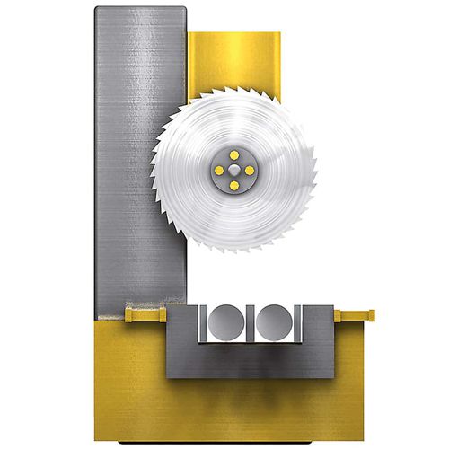 Segatrice circolare - KSA 500 D - LINSINGER - per metalli / per l'industria automobilistica
