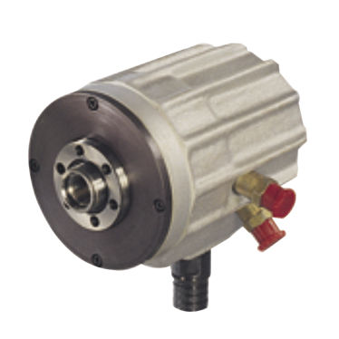 Cilindro idraulico - P Series - PRAGATI - rotativo / in alluminio / per mandrino a tre griffe