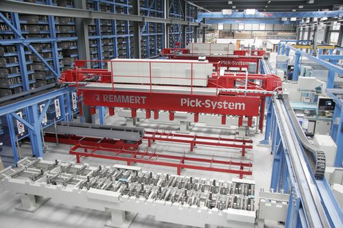Modulo prensile meccanico - PICKsystem - Remmert GmbH - parallelo / a 2 griffe / per movimentazione