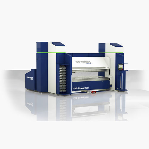 Curvatrice idraulica - EVO Heavy Duty - Schröder Group - a motore / per lamiere / di cavi