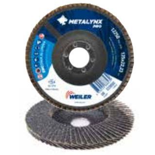 Disco a lamelle per acciaio inossidabile - 388823 - Weiler Abrasives - di finitura / con rivestimento in zirconio