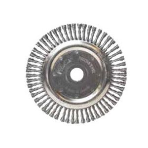 Spazzola circolare a mazzetti ritorti - 386122 - Weiler Abrasives - di pulizia / per rettifica / in acciaio
