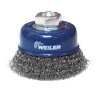 Spazzola a tazza - 386100 - Weiler Abrasives - di pulizia / in acciaio / in acciaio inossidabile