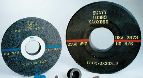 Mola per sbavatura - CENTROMASKIN - Weiler Abrasives - cilindrica / con legante a base resina