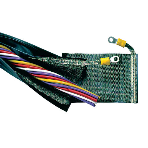 Guaina di protezione - TREVIRA-SHX2 - Sertim - Zipper Technik - riapribile / per cavi / per fascio di cavi