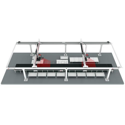 Pallettizzatore robotizzato - Farley Laserlab - a portale / per stazione di lavoro / controllato da computer