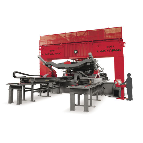 Pressa idraulica - BMB-P 600 - AKYAPAK MAKINA SAN TIC - di formatura / per l'industria agroalimentare
