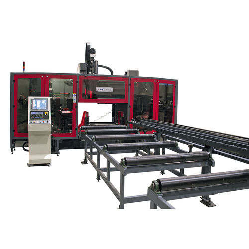 Linea di foratura CNC - 2 ADM 1200 - AKYAPAK MAKINA SAN TIC - per travi / a 3 mandrini