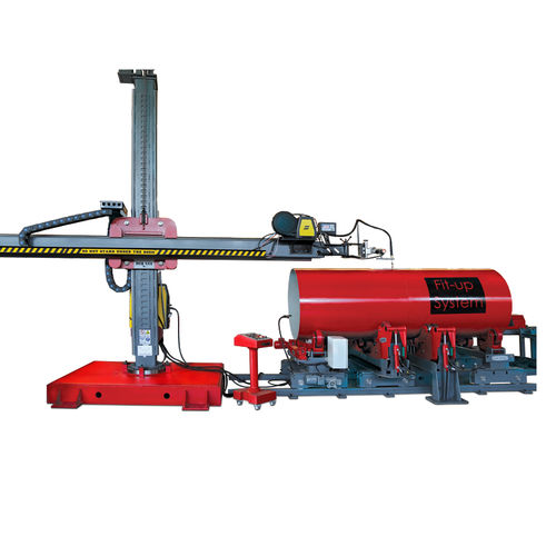 Posizionatore per saldatura a rulli - Fit Up - AKYAPAK MAKINA SAN TIC - regolabile