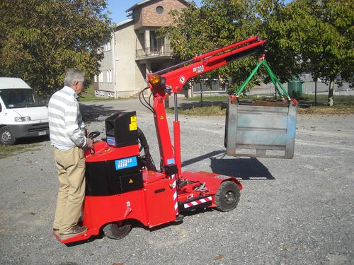 Gru mobile - 200 Panda - kegiom lifting s.n.c. - per cantiere / per movimentazione / idraulica