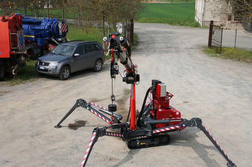 Gru cingolata - 350-E4 Spider, 350-E3 spider - kegiom lifting s.n.c. - telescopica / di sollevamento
