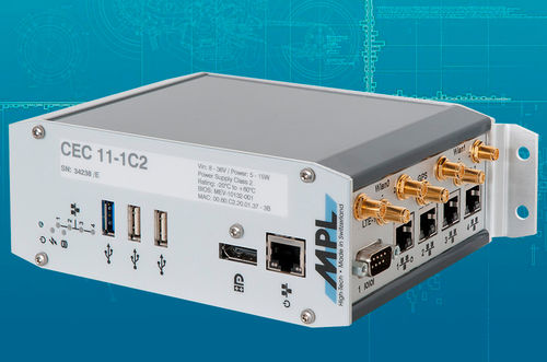 Computer embedded - CEC11 - MPL - Intel® Atom E3815 / USB / industriale