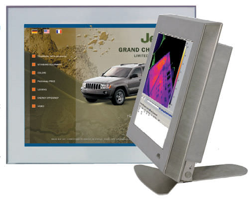 Panel PC di LCD - 19", IP65, SXGA | PANEL19 - MPL - 19" / 1920 x 1080 / senza ventole