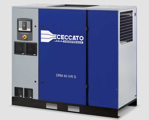 Compressore a vite - DRM 40 - 60 HP IVR series - Ceccato Aria Compressa - d'aria / elettrico / fisso
