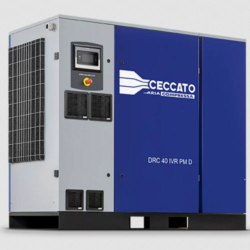 Compressore a vite - DRC 40 - 50 HP IVR PM series - Ceccato Aria Compressa - d'aria / con motore elettrico / fisso