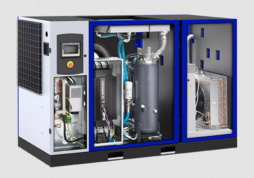Compressore a vite - DRD 60 - 100 HP IVR PM series - Ceccato Aria Compressa - d'aria / con motore elettrico / fisso