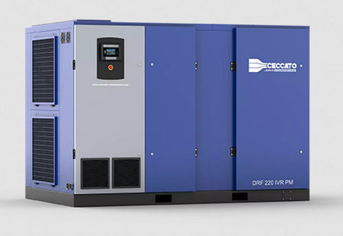 Compressore a vite - DRF 150-200 HP IVR PM series - Ceccato Aria Compressa - d'aria / con motore elettrico / fisso