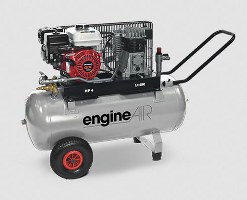 Compressore a pistone - EngineAIR, BIengineAIR - Ceccato Aria Compressa - d'aria / con motore elettrico / su rotelle