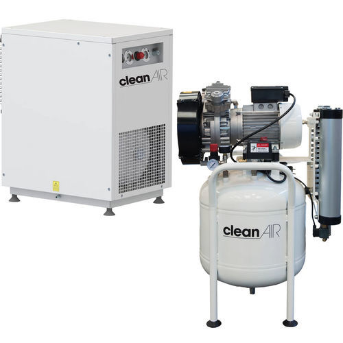 Compressore a pistone - CleanAir series - Ceccato Aria Compressa - d'aria / con motore elettrico / fisso