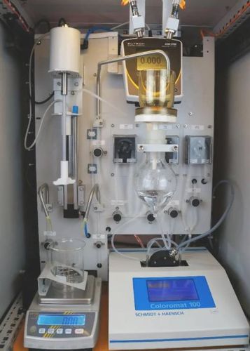 Analizzatore di solidi - SCHMIDT + HAENSCH - per ceneri / da laboratorio / di conduttività