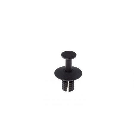 Rivetto a testa rotonda - Lisi Automotive - in plastica / nero