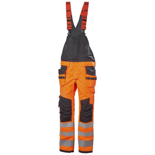 Tuta da lavoro con bretelle da lavoro - 77520 - HELLY HANSEN Work Wear - alta visibilità / in poliammide / in poliestere