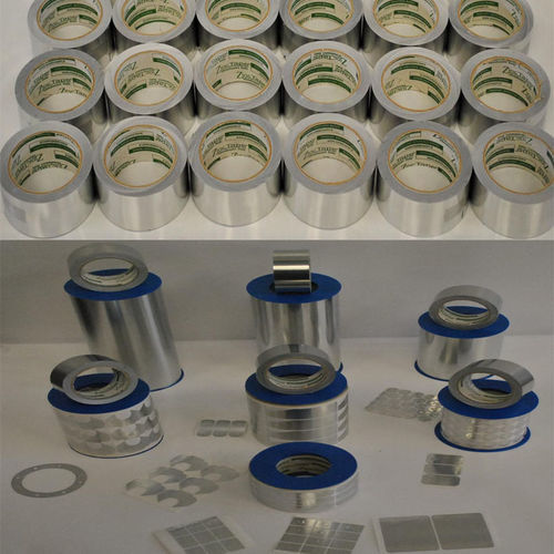 Nastro adesivo in zinco - ZincTape® - Zincofix - Zinc-o-fix - Metalnastri - di tenuta / anticorrosione / per protezione catodica