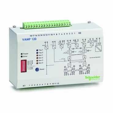 Relè di protezione per arco elettrico - 19 - 256 V | VAMP 120 - Vamp - per montaggio su pannello