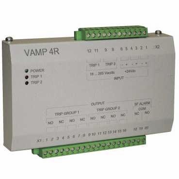 Relè di protezione per arco elettrico - VAMP 4R  - Vamp - per montaggio su pannello